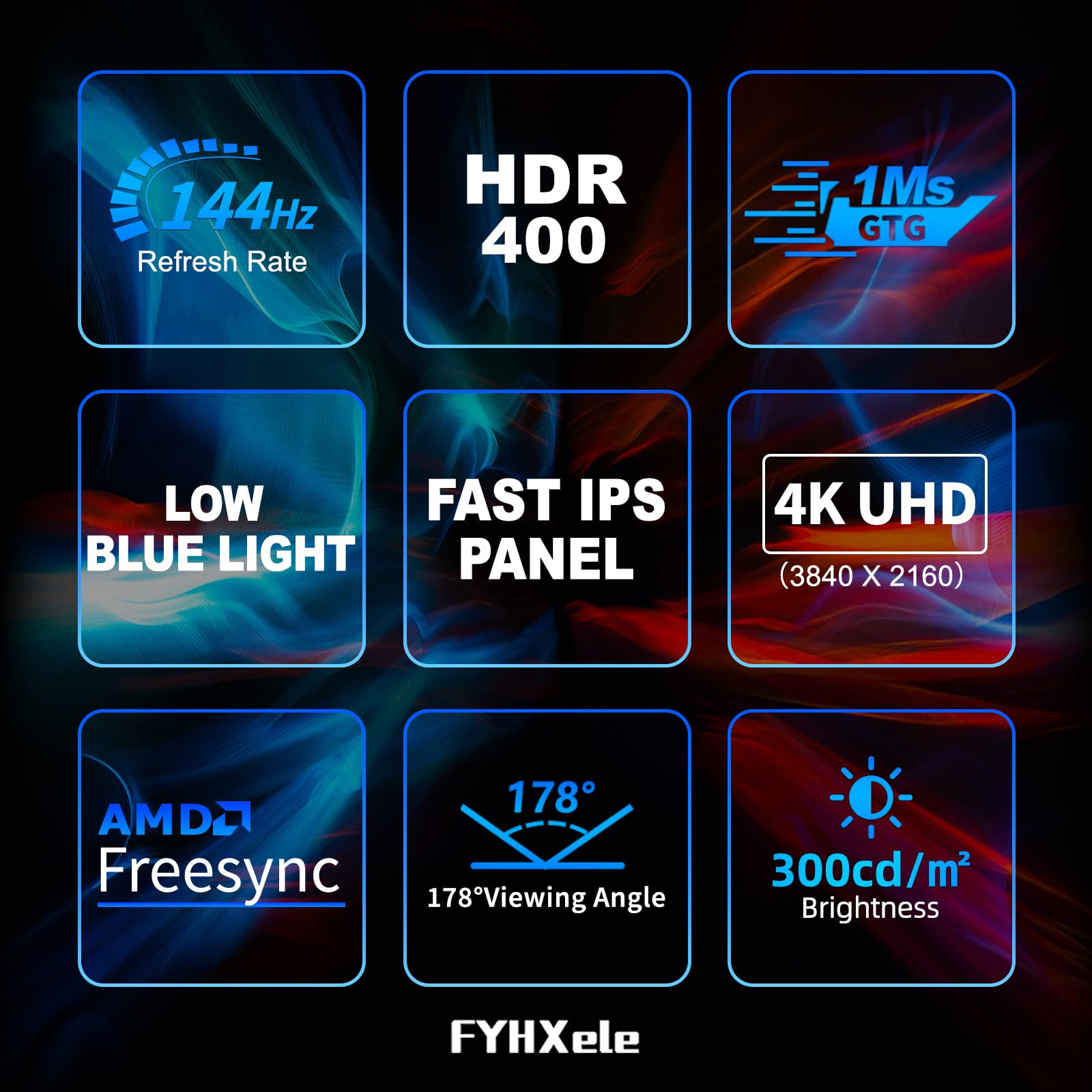 Amazon.co.jp: FYHXele 32インチ 4Kゲーミングモニター UHD 高速IPS